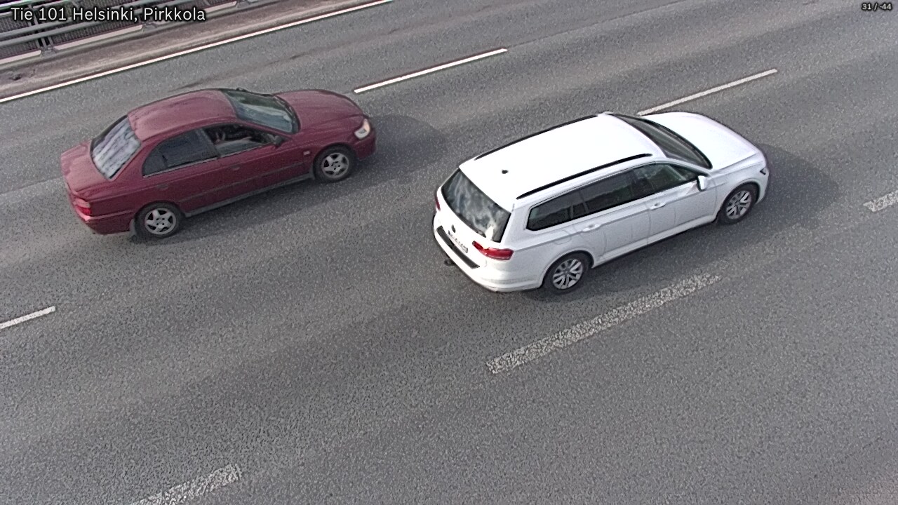 Weather Camera Image Väg 101 Helsingfors Britas, Helsinki, Uusimaa