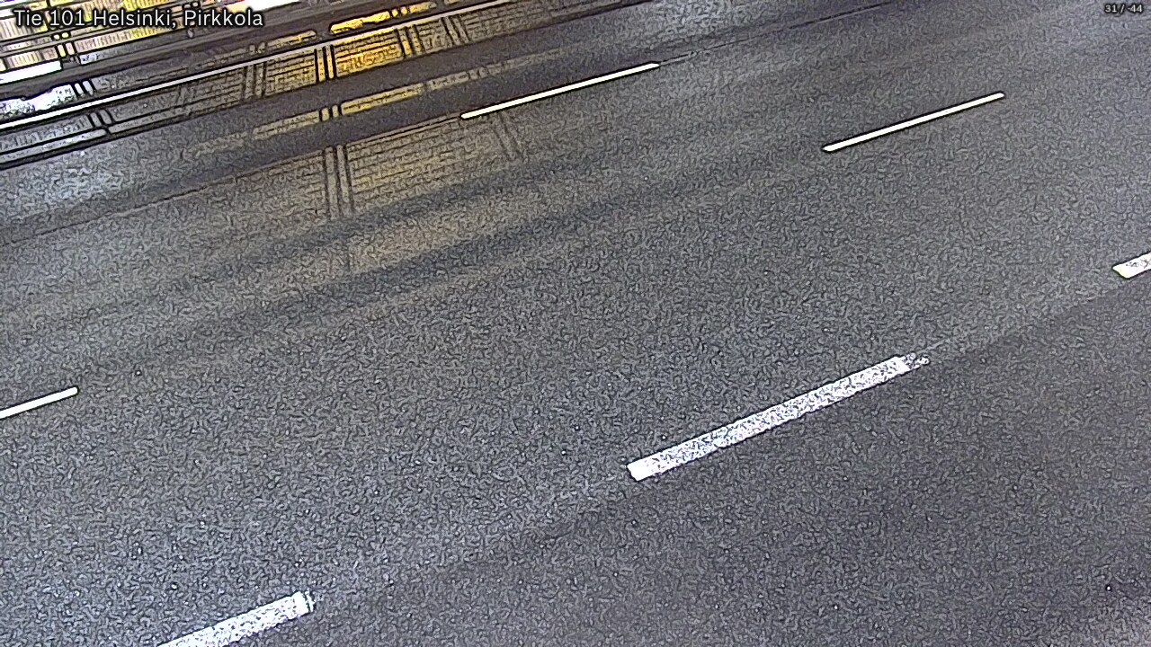 Weather Camera Image Road 101 Helsinki Pirkkola, Helsinki, Uusimaa