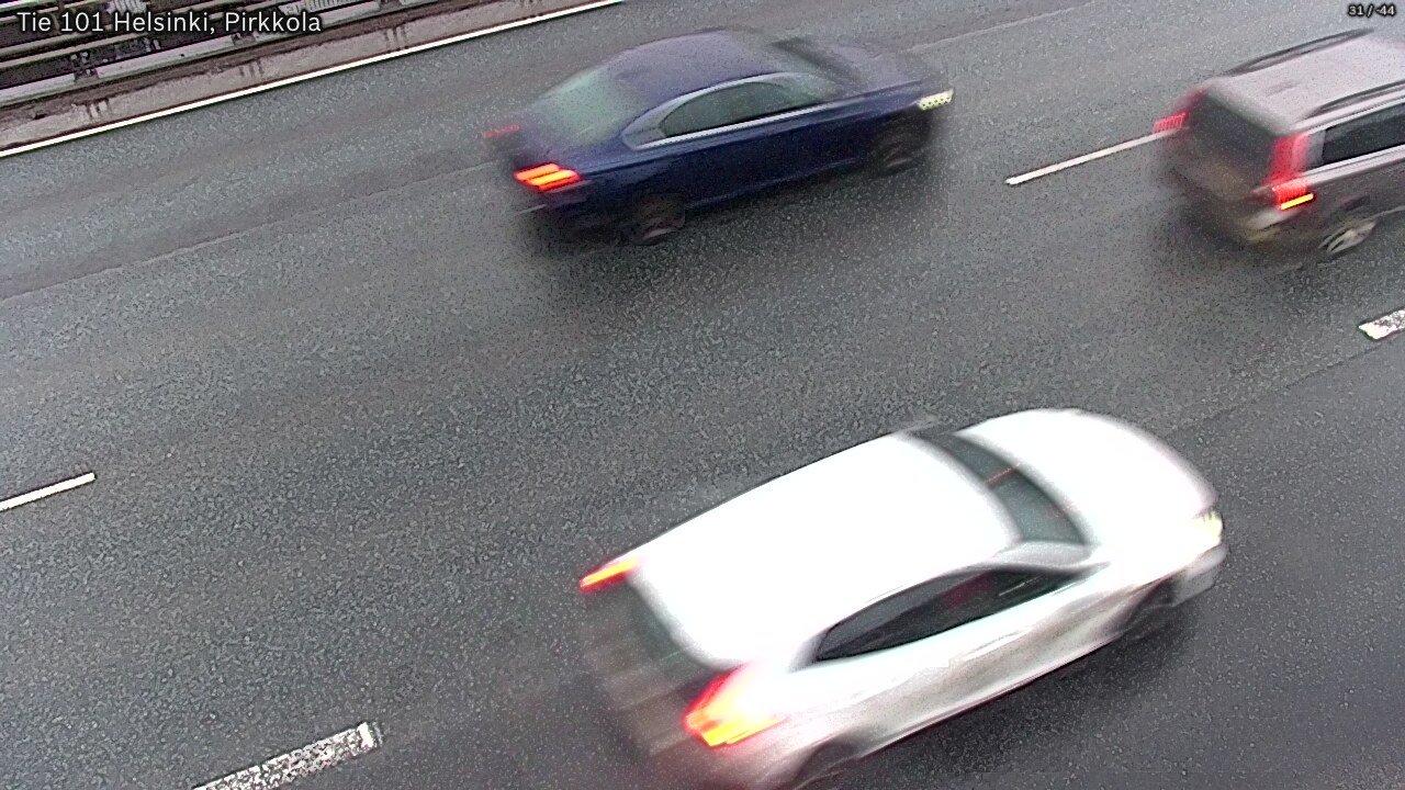 Weather Camera Image Road 101 Helsinki Pirkkola, Helsinki, Uusimaa