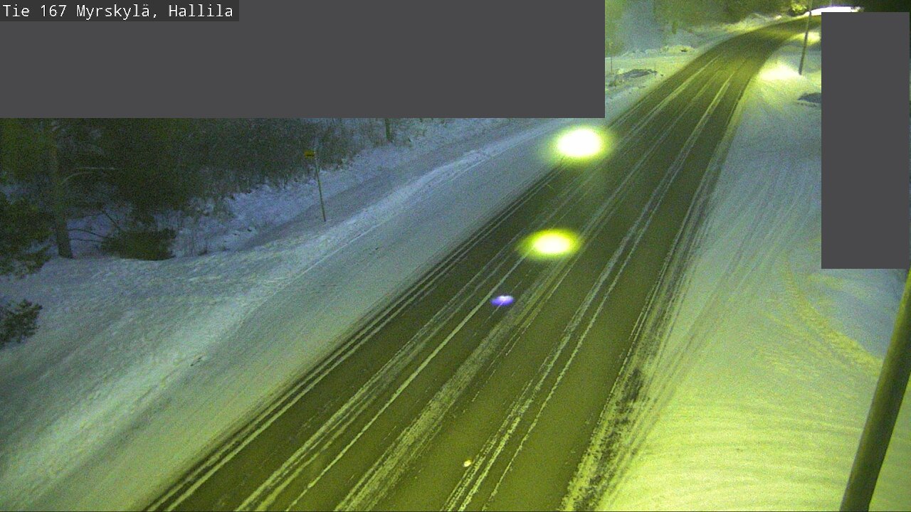 Weather Camera Image Road 167 Myrskylä, Hallila, Myrskylä, Uusimaa