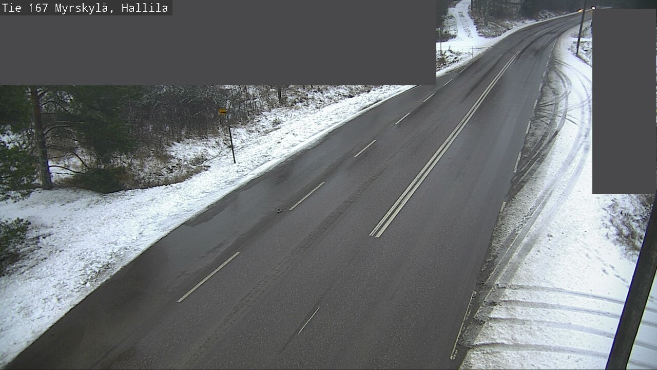 Weather Camera Image Väg 167 Myrskylä, Hallila, Myrskylä, Uusimaa