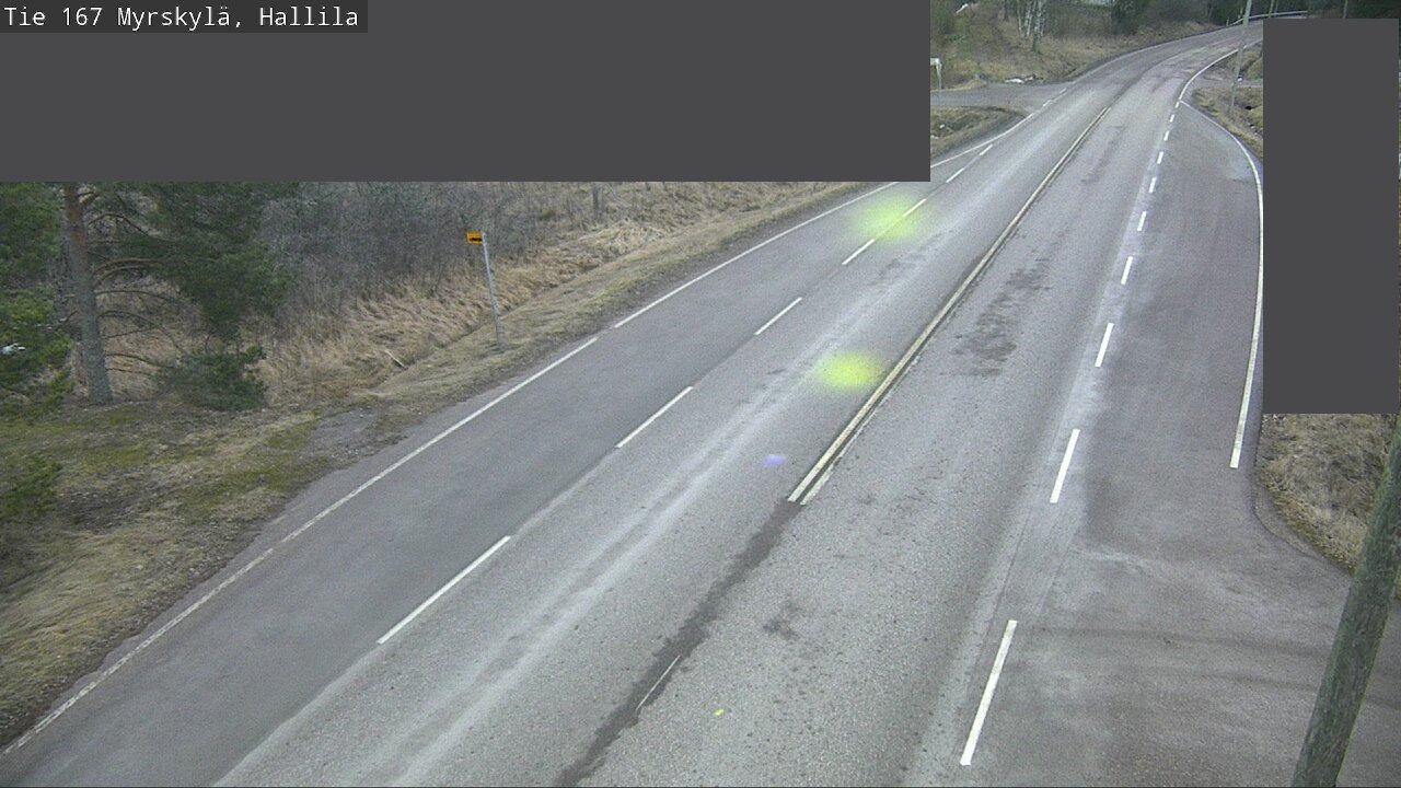 Weather Camera Image Väg 167 Myrskylä, Hallila, Myrskylä, Uusimaa