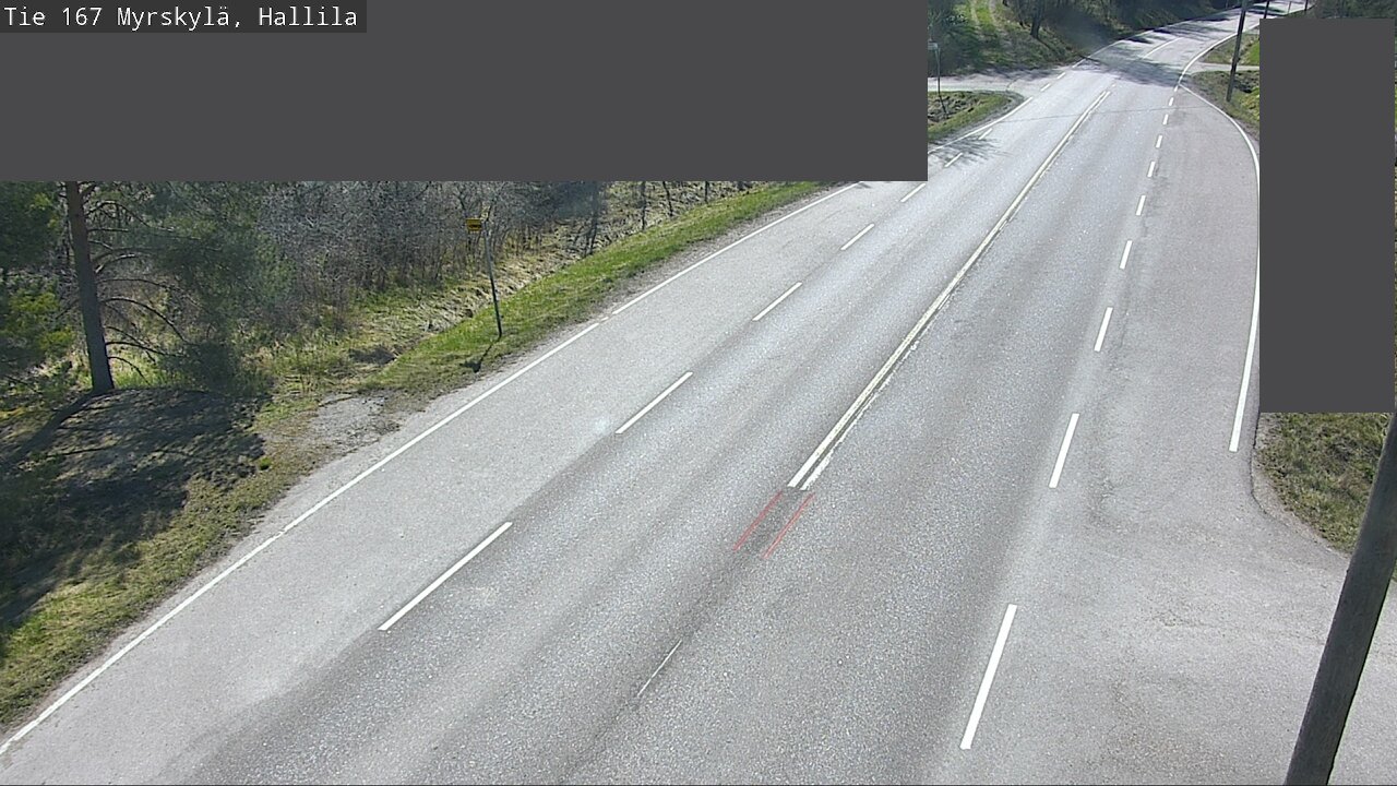 Weather Camera Image Väg 167 Myrskylä, Hallila, Myrskylä, Uusimaa