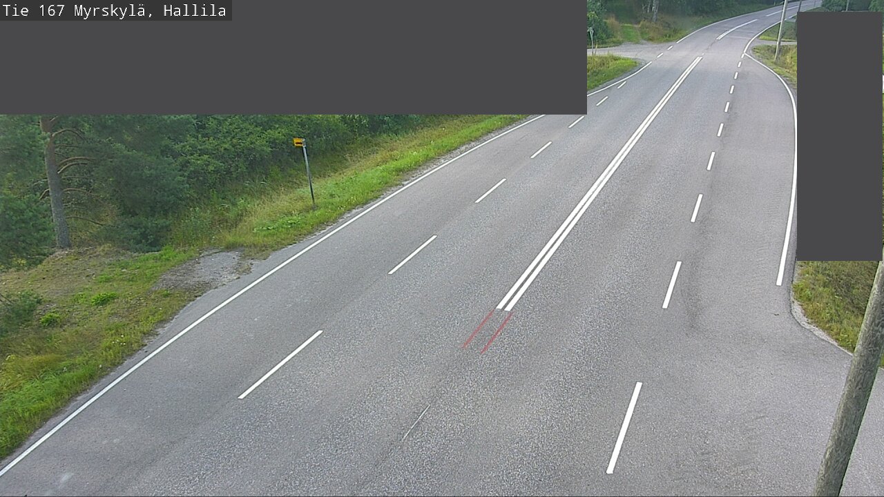 Weather Camera Image Road 167 Myrskylä, Hallila, Myrskylä, Uusimaa