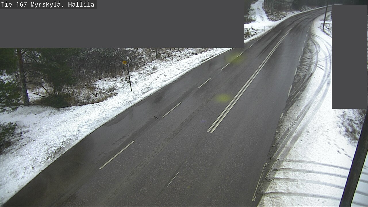 Weather Camera Image Väg 167 Myrskylä, Hallila, Myrskylä, Uusimaa
