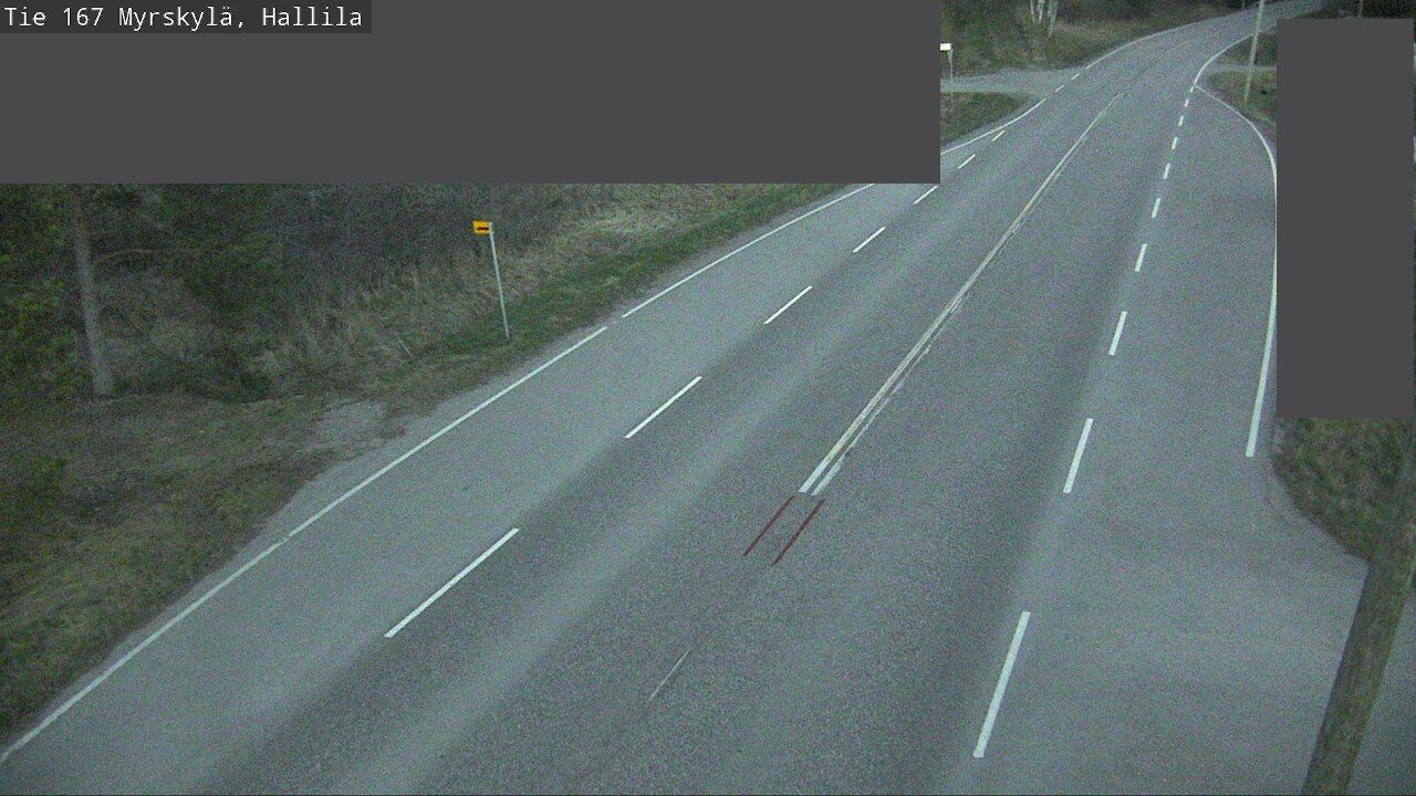 Weather Camera Image Road 167 Myrskylä, Hallila, Myrskylä, Uusimaa