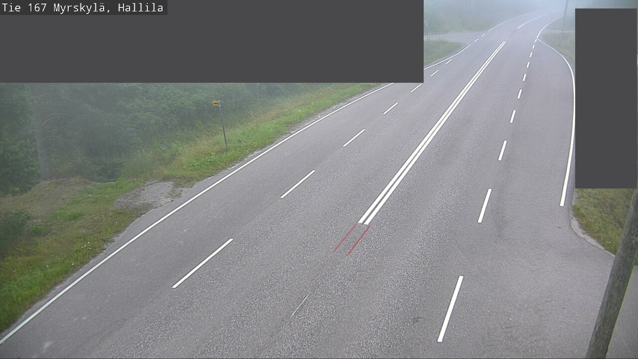 Weather Camera Image Road 167 Myrskylä, Hallila, Myrskylä, Uusimaa