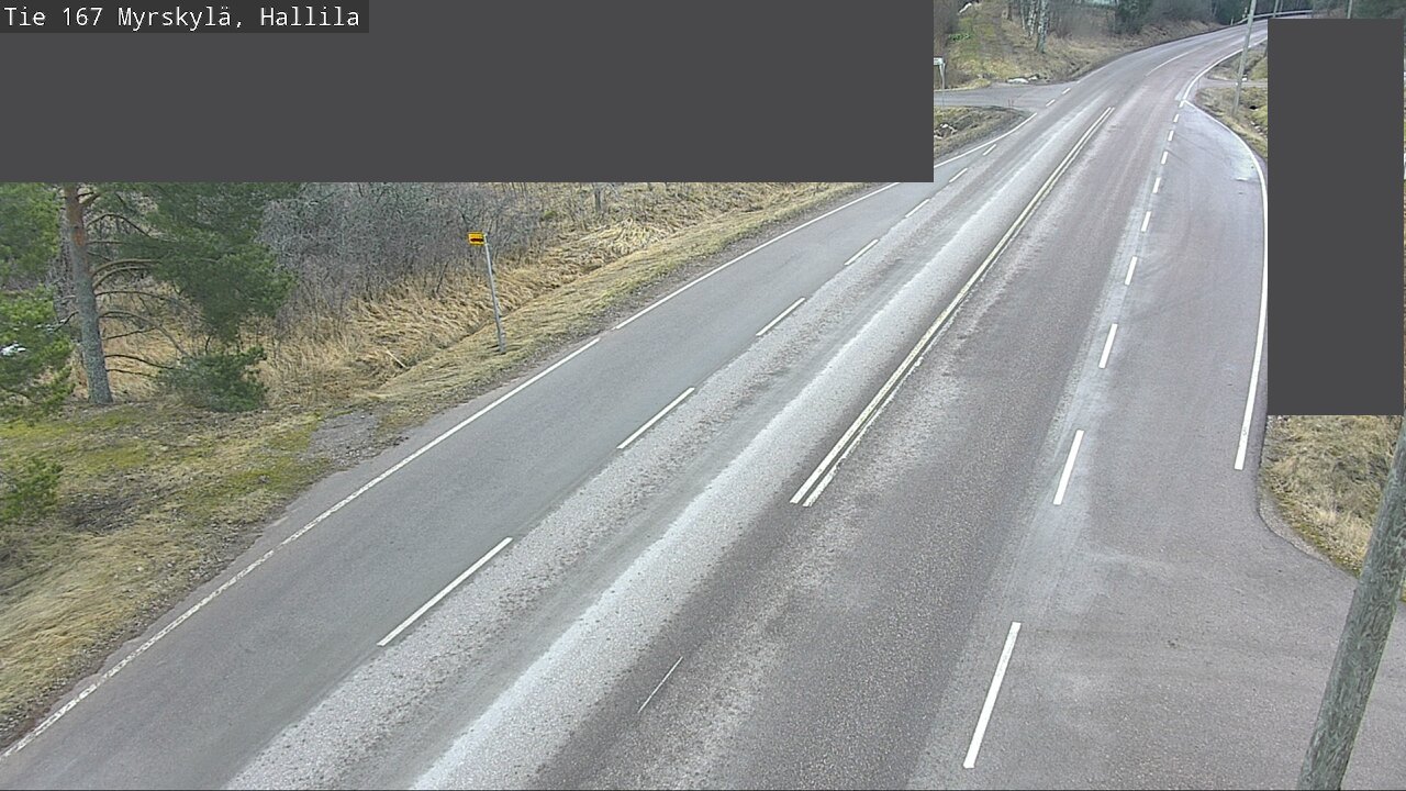 Weather Camera Image Road 167 Myrskylä, Hallila, Myrskylä, Uusimaa