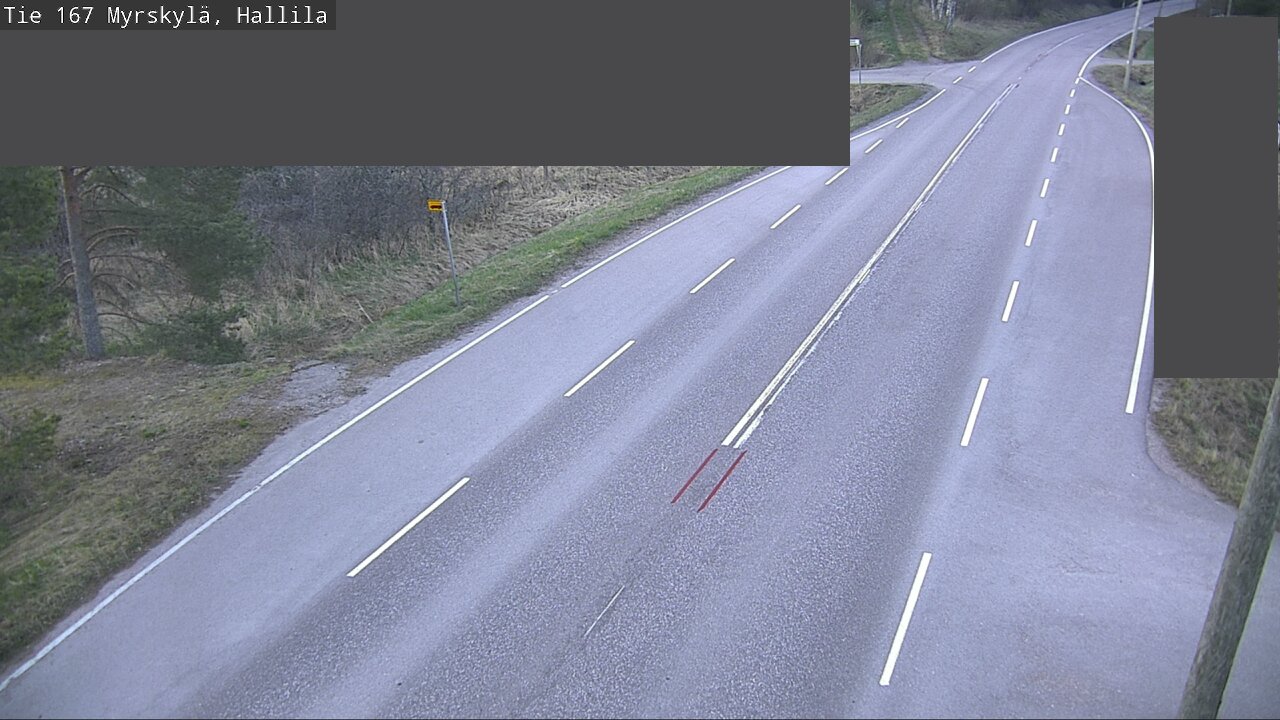 Weather Camera Image Road 167 Myrskylä, Hallila, Myrskylä, Uusimaa