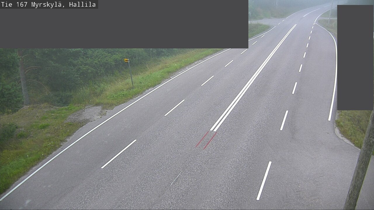 Weather Camera Image Road 167 Myrskylä, Hallila, Myrskylä, Uusimaa