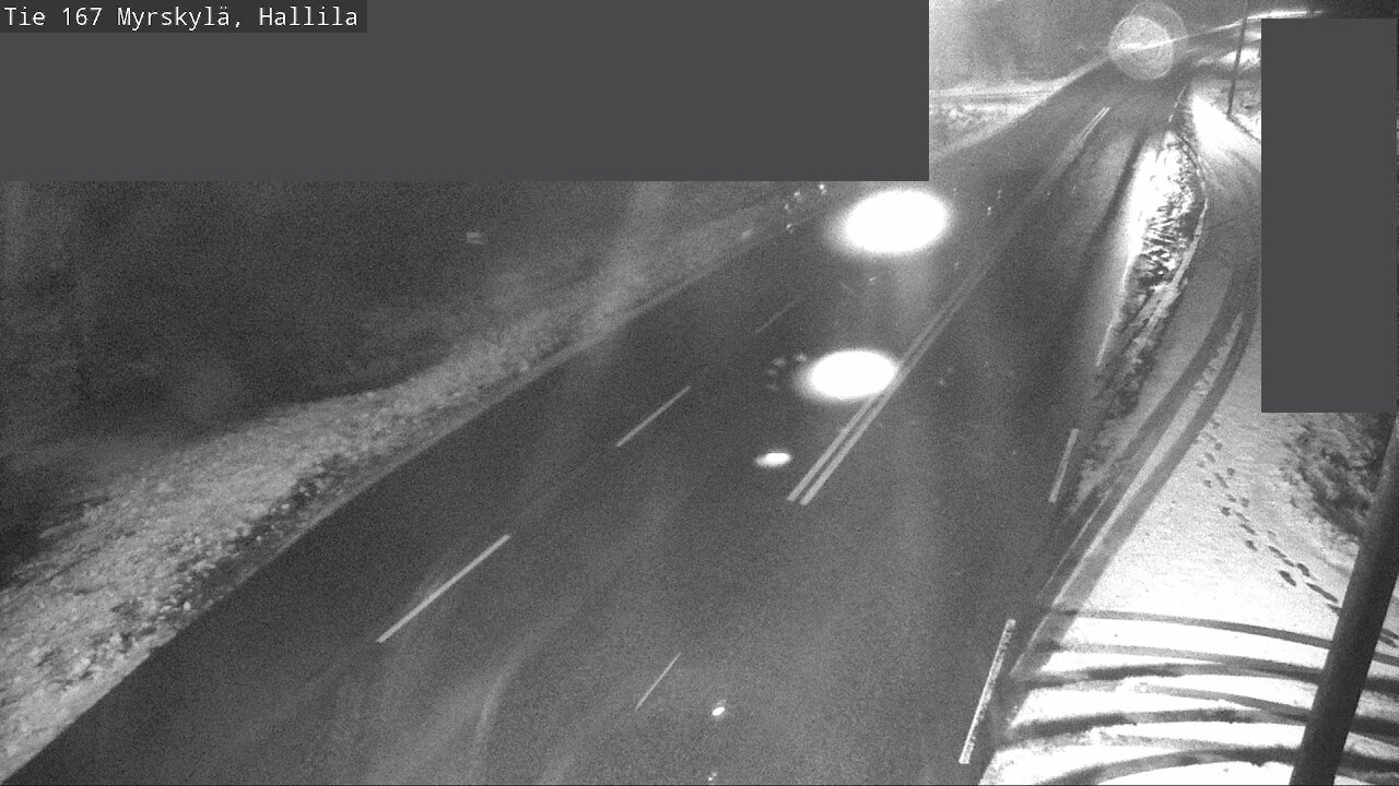 Weather Camera Image Väg 167 Myrskylä, Hallila, Myrskylä, Uusimaa