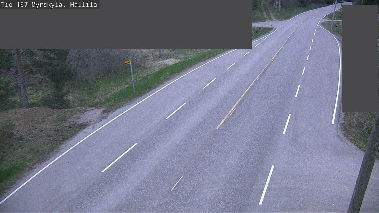 Weather Camera Image Road 167 Myrskylä, Hallila, Myrskylä, Uusimaa