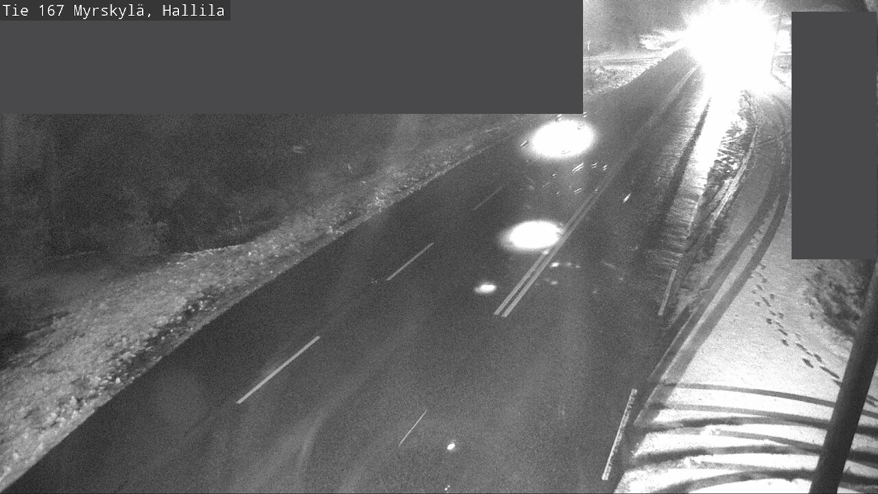 Weather Camera Image Väg 167 Myrskylä, Hallila, Myrskylä, Uusimaa
