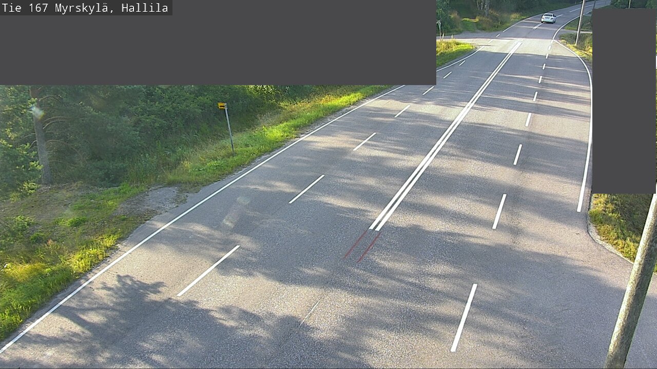 Weather Camera Image Väg 167 Myrskylä, Hallila, Myrskylä, Uusimaa