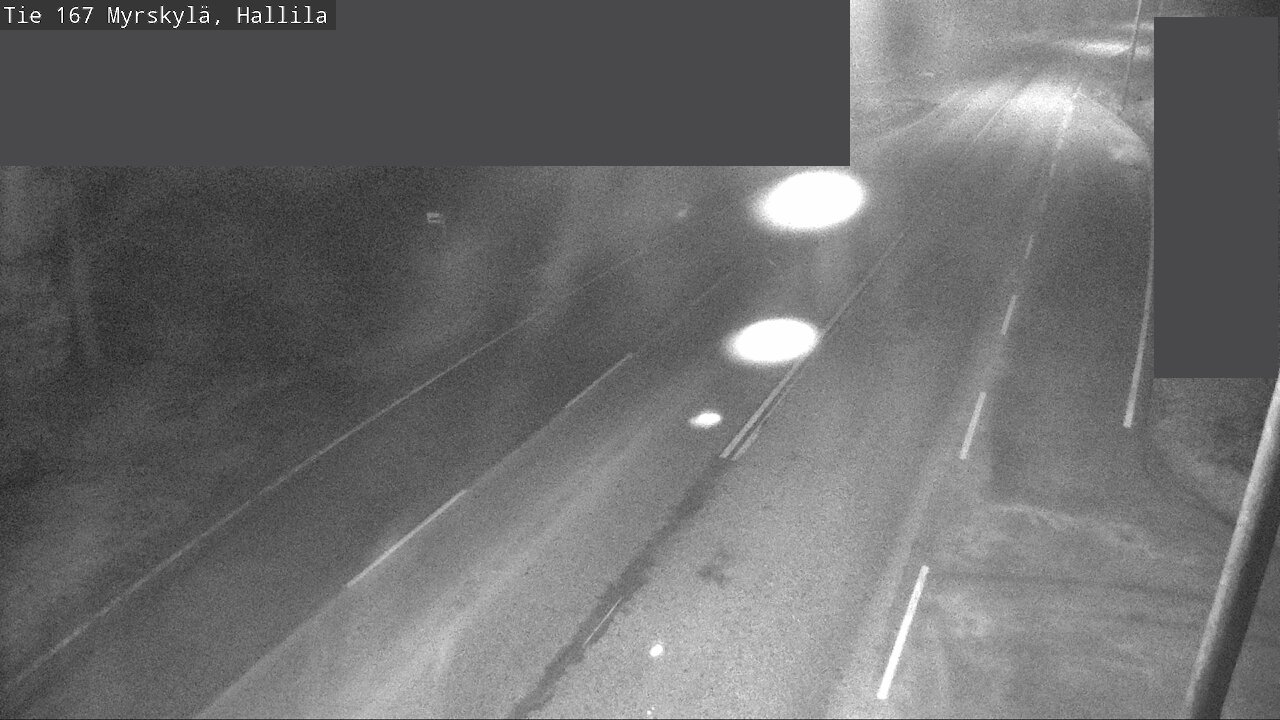 Weather Camera Image Väg 167 Myrskylä, Hallila, Myrskylä, Uusimaa