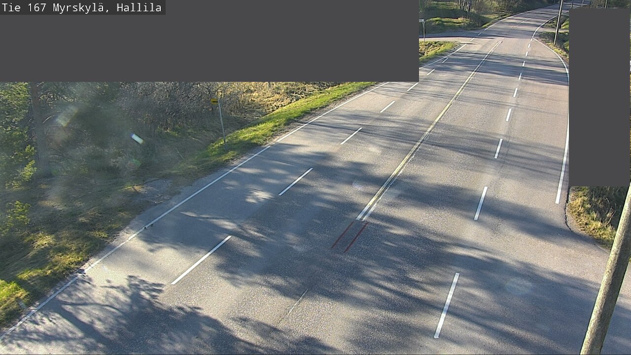 Weather Camera Image Väg 167 Myrskylä, Hallila, Myrskylä, Uusimaa