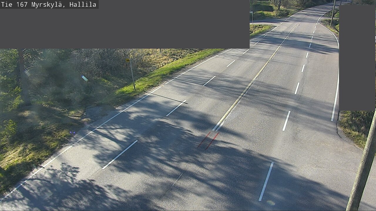 Weather Camera Image Väg 167 Myrskylä, Hallila, Myrskylä, Uusimaa