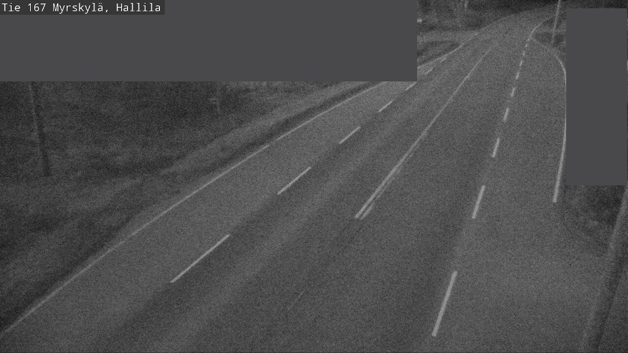 Weather Camera Image Road 167 Myrskylä, Hallila, Myrskylä, Uusimaa