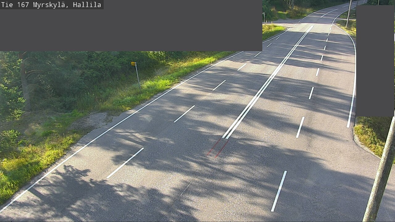 Weather Camera Image Väg 167 Myrskylä, Hallila, Myrskylä, Uusimaa