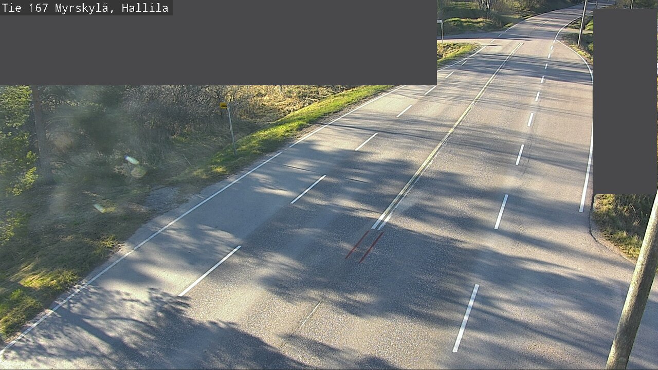 Weather Camera Image Väg 167 Myrskylä, Hallila, Myrskylä, Uusimaa