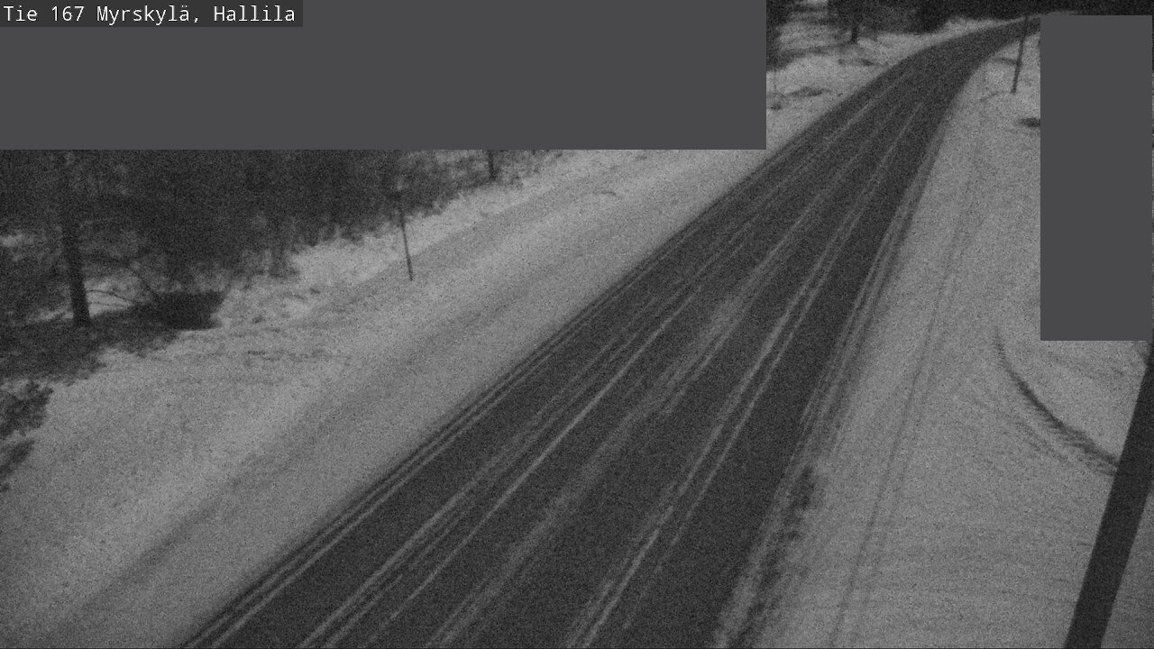 Weather Camera Image Road 167 Myrskylä, Hallila, Myrskylä, Uusimaa