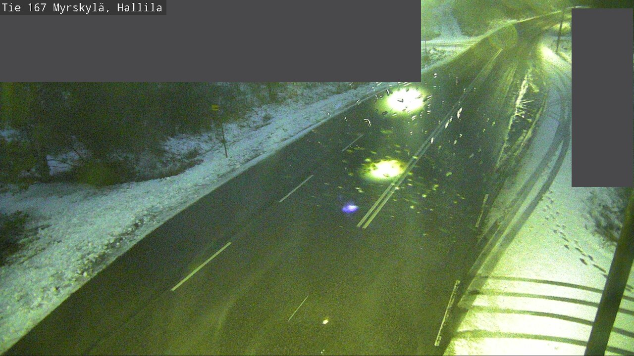 Weather Camera Image Väg 167 Myrskylä, Hallila, Myrskylä, Uusimaa