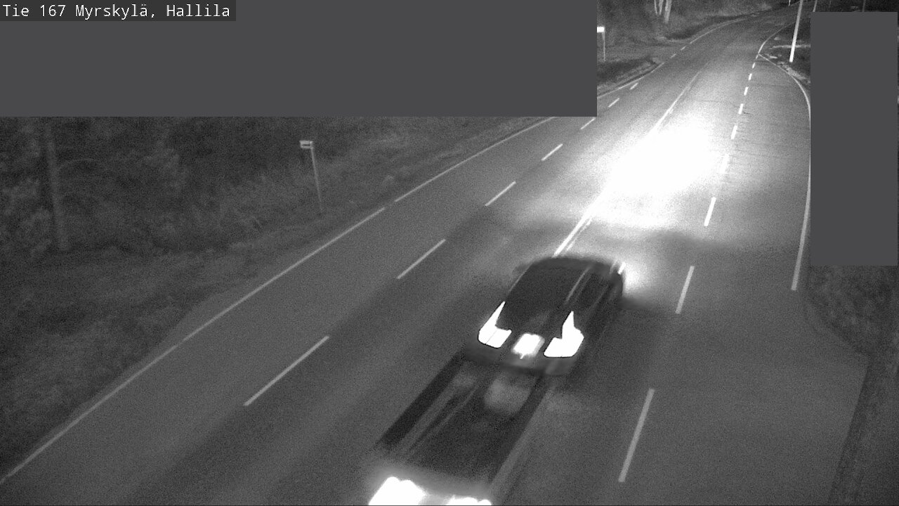Weather Camera Image Road 167 Myrskylä, Hallila, Myrskylä, Uusimaa