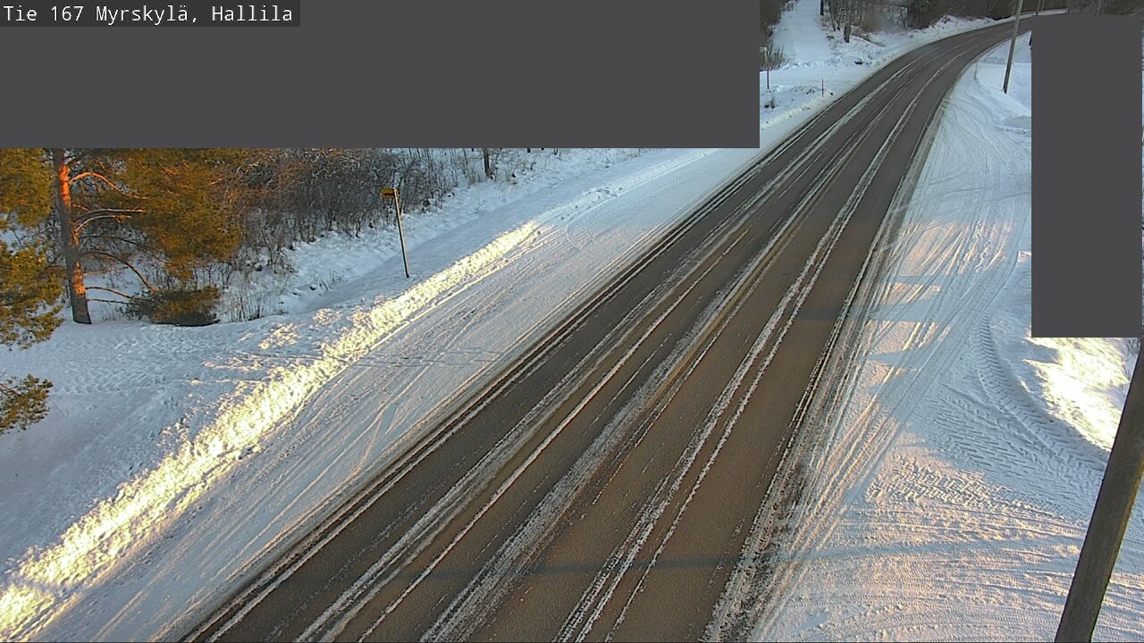 Weather Camera Image Road 167 Myrskylä, Hallila, Myrskylä, Uusimaa