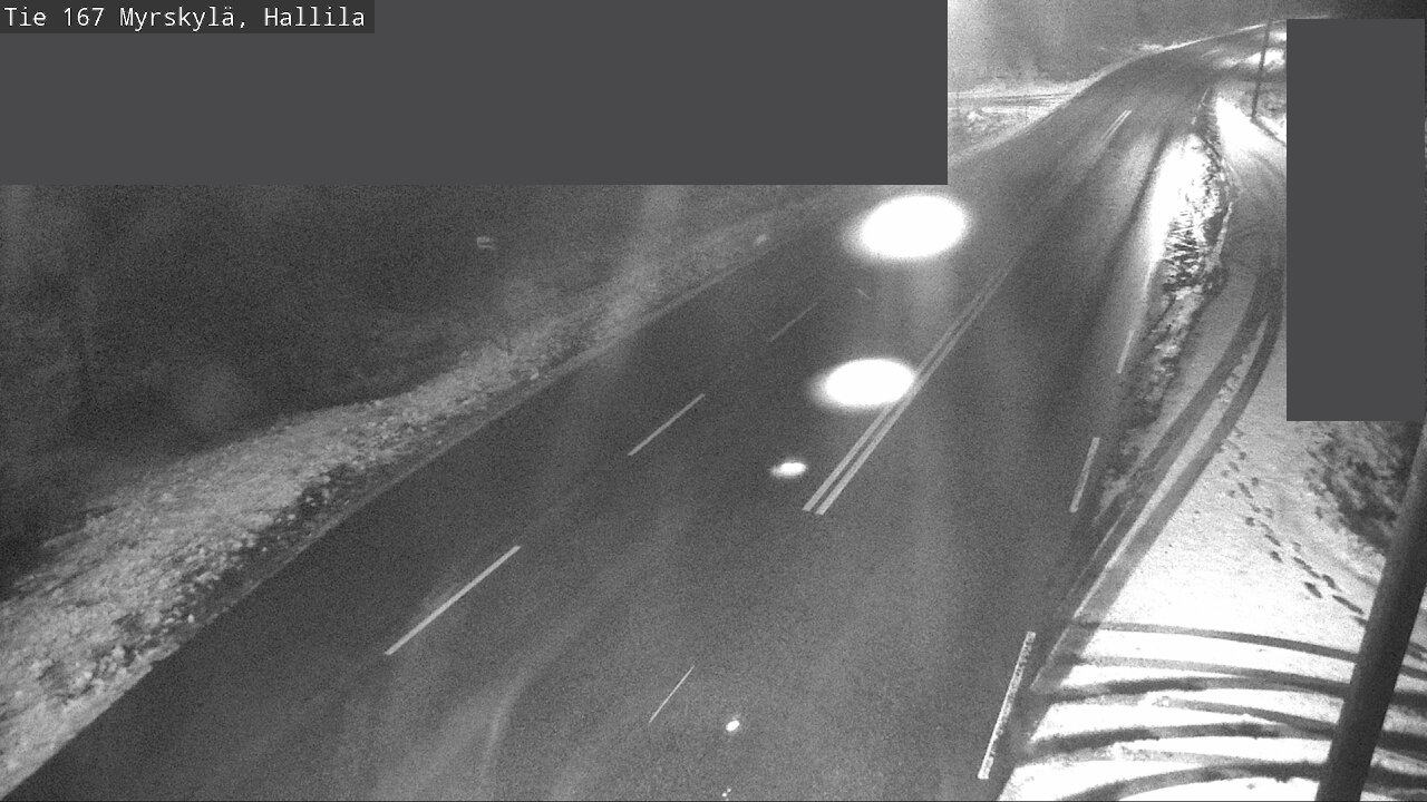 Weather Camera Image Väg 167 Myrskylä, Hallila, Myrskylä, Uusimaa