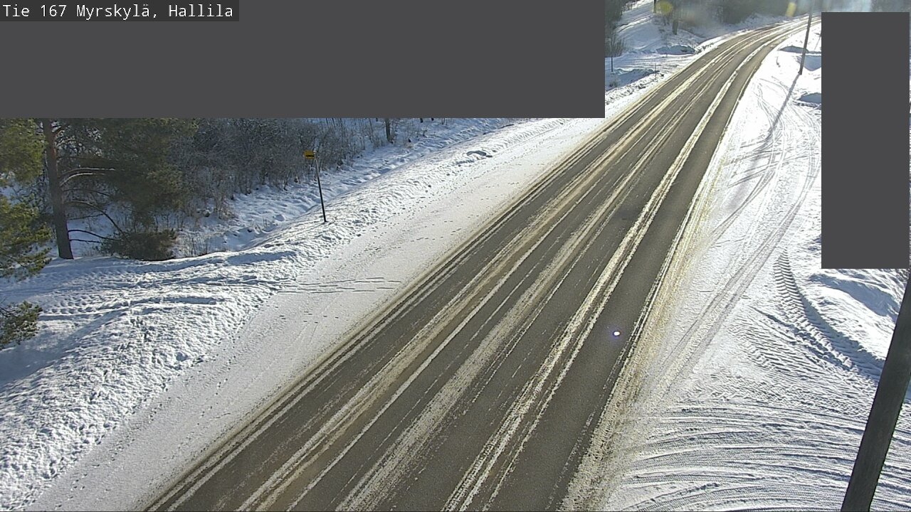 Weather Camera Image Väg 167 Myrskylä, Hallila, Myrskylä, Uusimaa