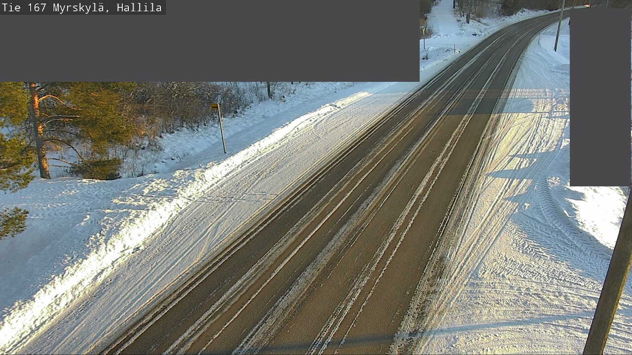 Weather Camera Image Road 167 Myrskylä, Hallila, Myrskylä, Uusimaa