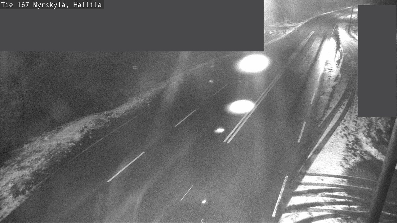 Weather Camera Image Väg 167 Myrskylä, Hallila, Myrskylä, Uusimaa