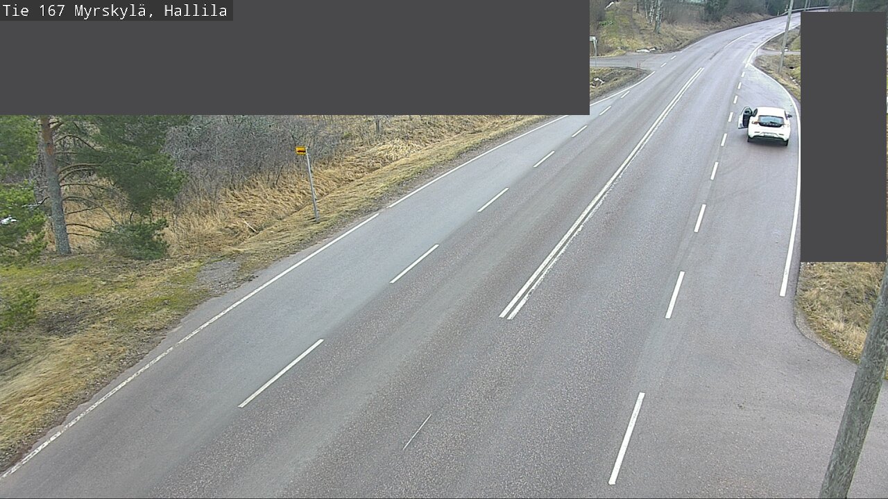 Weather Camera Image Road 167 Myrskylä, Hallila, Myrskylä, Uusimaa