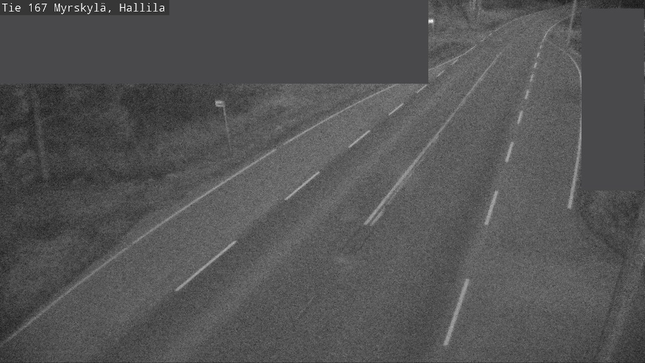 Weather Camera Image Road 167 Myrskylä, Hallila, Myrskylä, Uusimaa