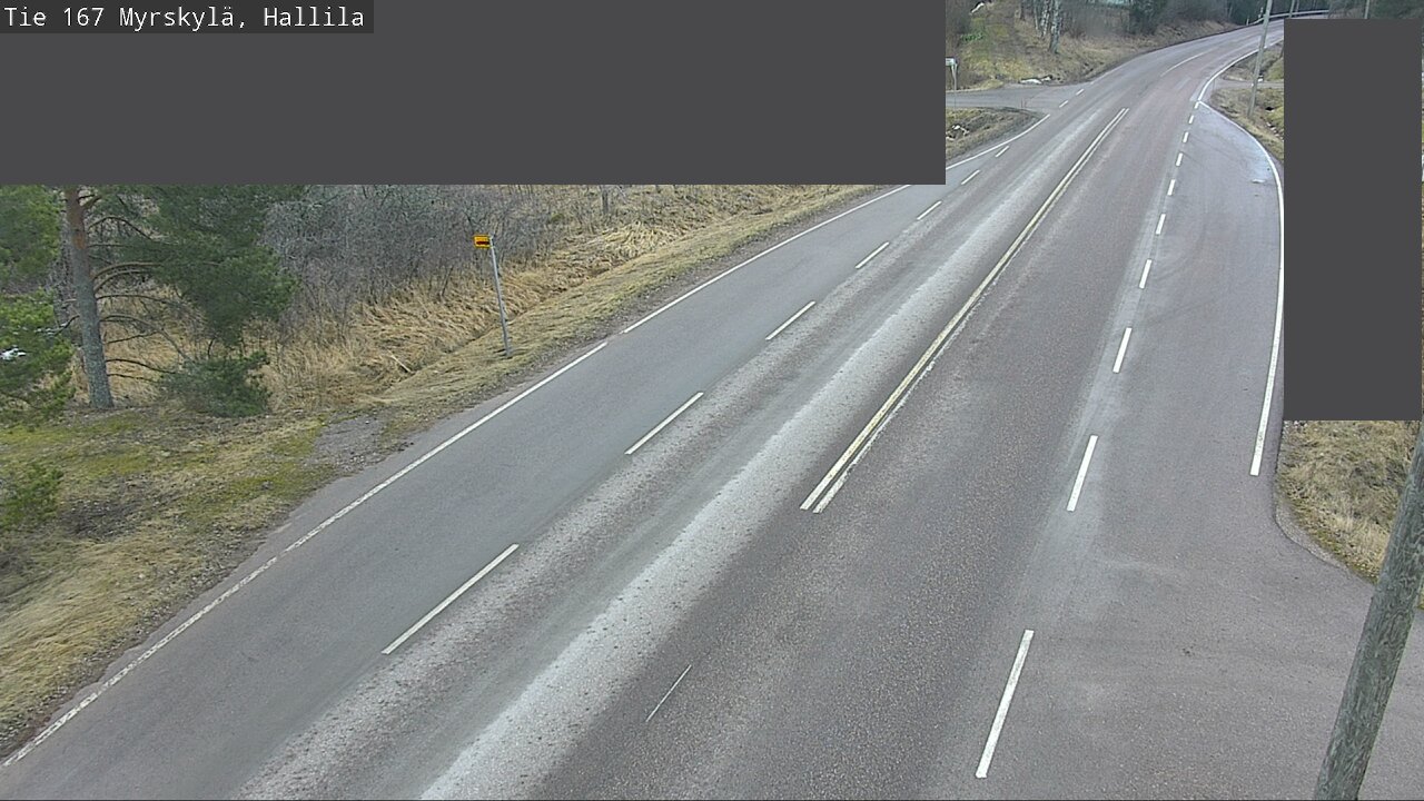Weather Camera Image Road 167 Myrskylä, Hallila, Myrskylä, Uusimaa