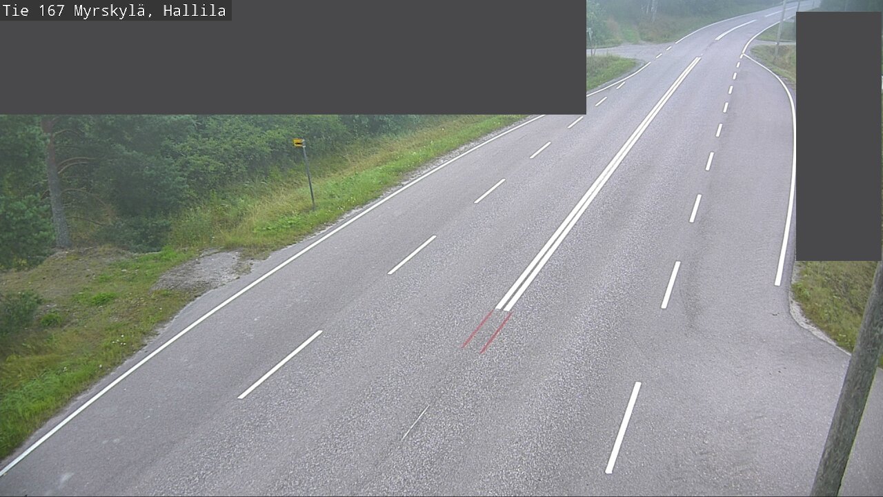 Weather Camera Image Road 167 Myrskylä, Hallila, Myrskylä, Uusimaa