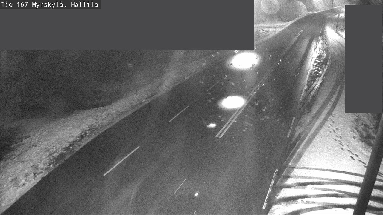 Weather Camera Image Väg 167 Myrskylä, Hallila, Myrskylä, Uusimaa
