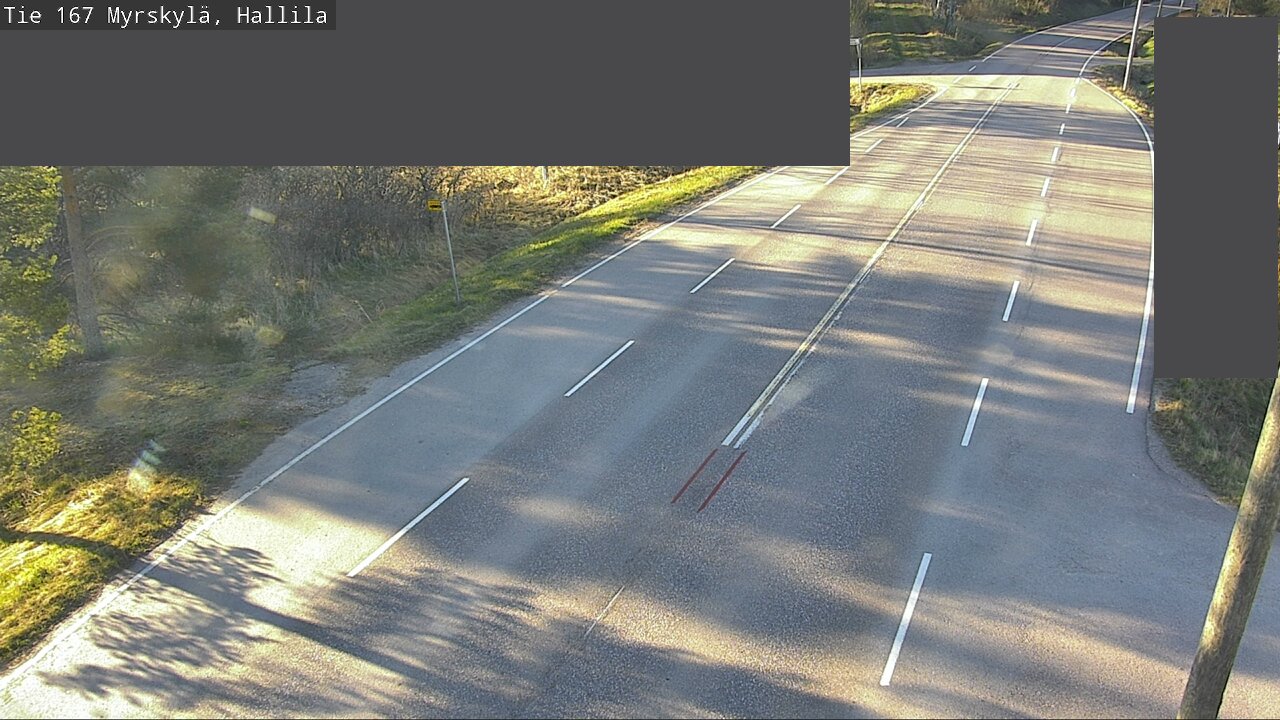 Weather Camera Image Road 167 Myrskylä, Hallila, Myrskylä, Uusimaa
