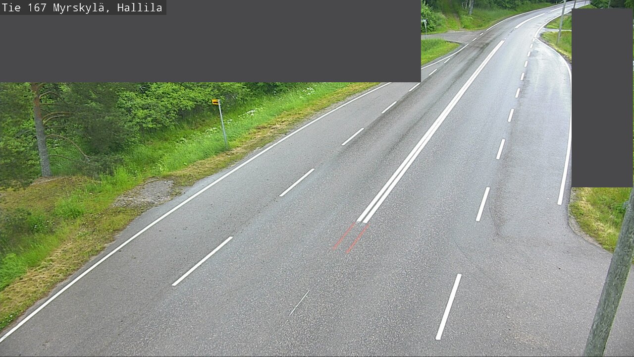 Weather Camera Image Road 167 Myrskylä, Hallila, Myrskylä, Uusimaa