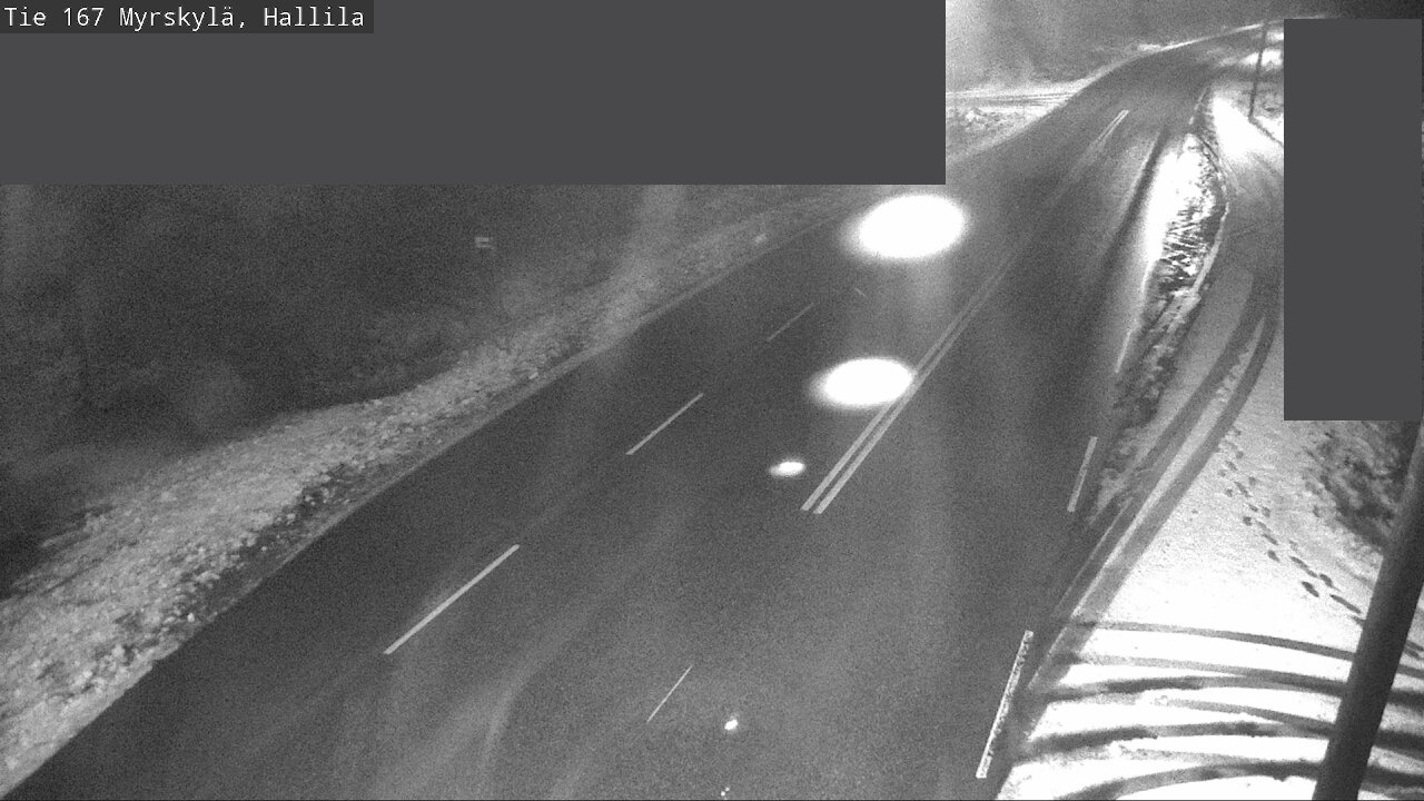 Weather Camera Image Väg 167 Myrskylä, Hallila, Myrskylä, Uusimaa