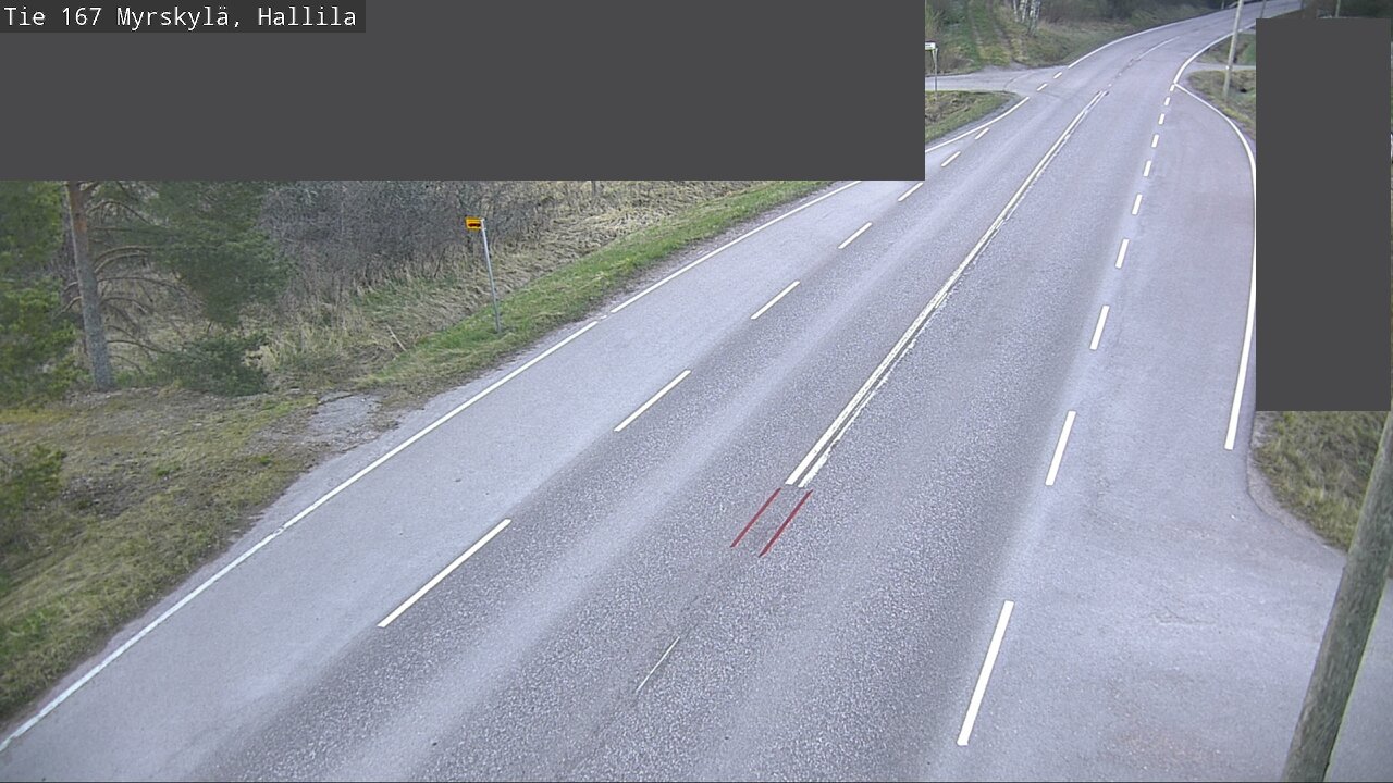Weather Camera Image Road 167 Myrskylä, Hallila, Myrskylä, Uusimaa