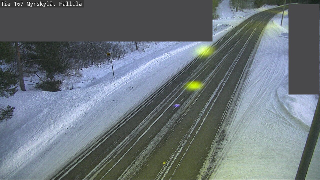 Weather Camera Image Road 167 Myrskylä, Hallila, Myrskylä, Uusimaa