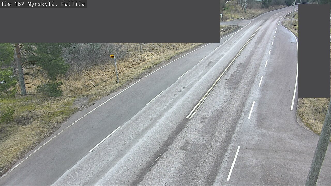 Weather Camera Image Road 167 Myrskylä, Hallila, Myrskylä, Uusimaa