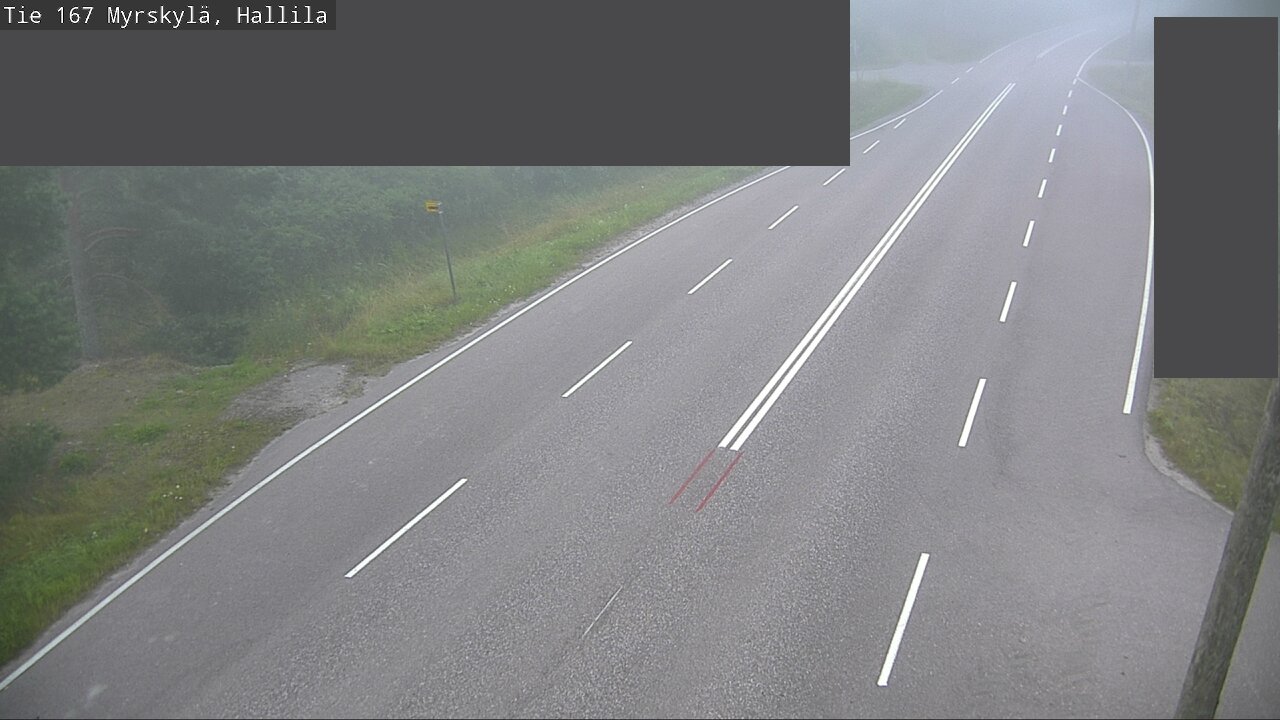 Weather Camera Image Road 167 Myrskylä, Hallila, Myrskylä, Uusimaa