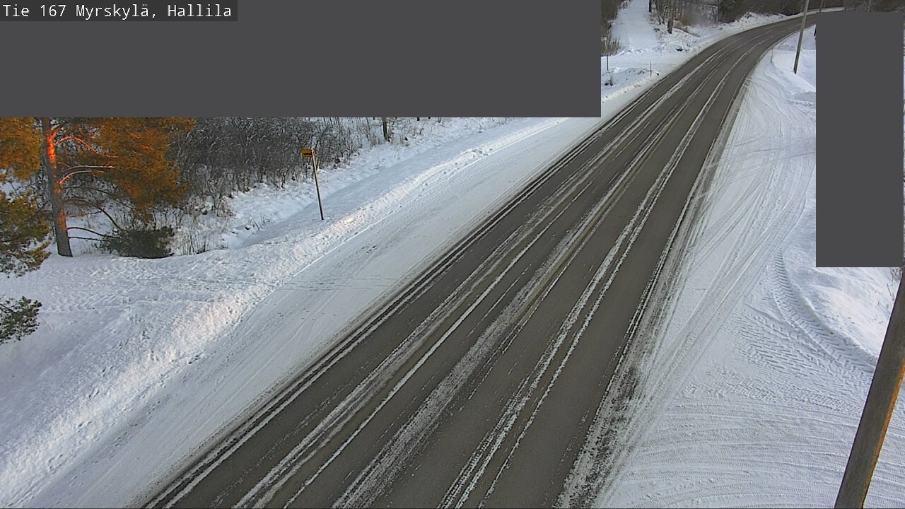 Weather Camera Image Road 167 Myrskylä, Hallila, Myrskylä, Uusimaa