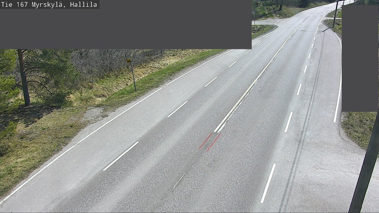 Weather Camera Image Väg 167 Myrskylä, Hallila, Myrskylä, Uusimaa