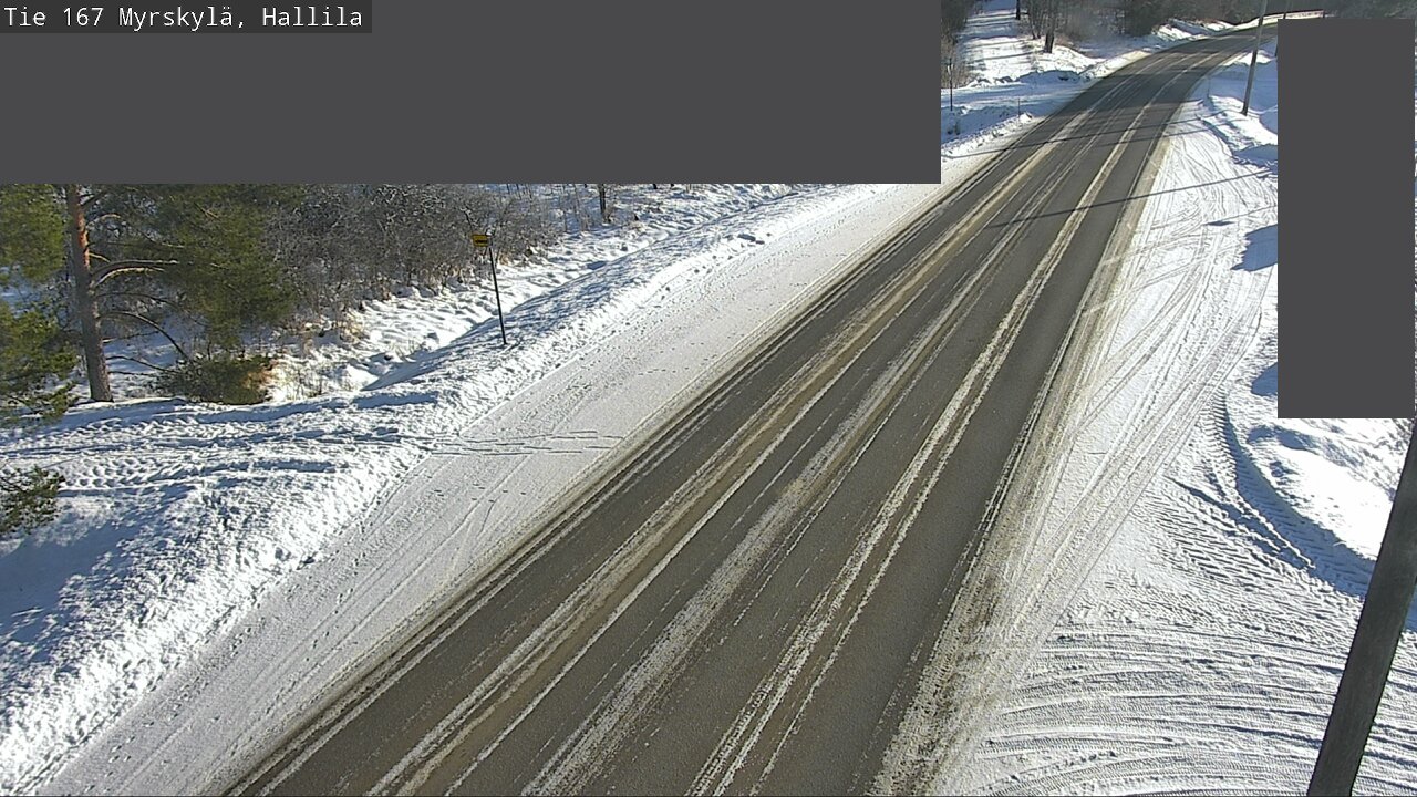 Weather Camera Image Väg 167 Myrskylä, Hallila, Myrskylä, Uusimaa