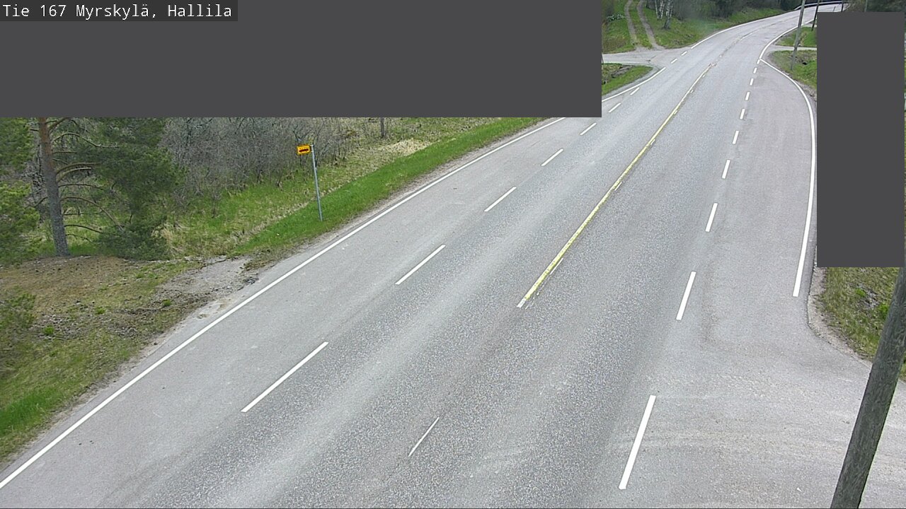 Weather Camera Image Road 167 Myrskylä, Hallila, Myrskylä, Uusimaa