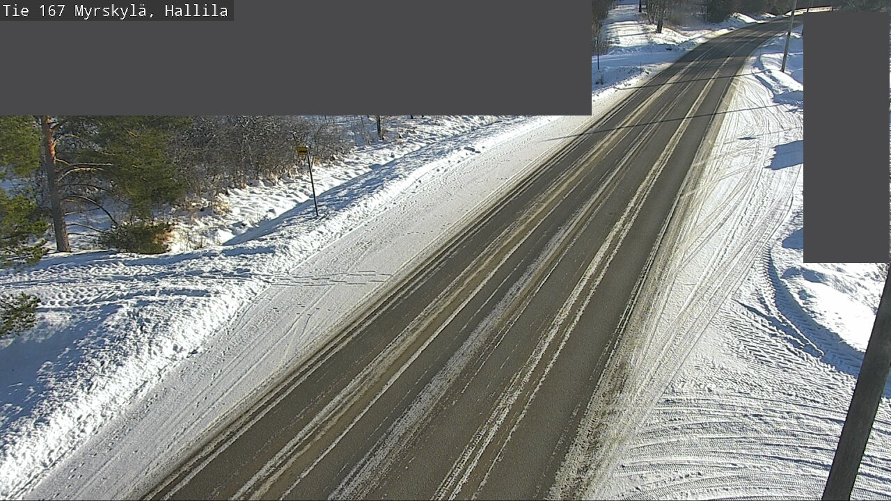 Weather Camera Image Väg 167 Myrskylä, Hallila, Myrskylä, Uusimaa