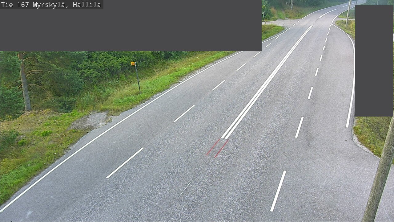 Weather Camera Image Road 167 Myrskylä, Hallila, Myrskylä, Uusimaa